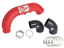 Load image into Gallery viewer, aFe BladeRunner 3in Red IC Tube Cold Side w/ Coupling & Clamp Kit 2016 GM Colorado/Canyon 2.8L