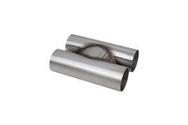 Corsa PRO-Series 304SS Standalone H-Pipe 3.0in Dual Inlet / Dual Outlet - 9.5in OAL
