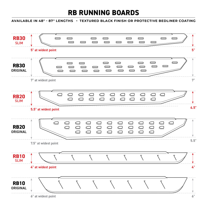 GOR RB10 Boards - Tex Black