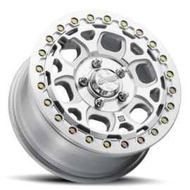 Method MR416 Beadlock 15x7 / 5x4.5 / 55mm Offset / 68.00mm Bore - Machined Clear Coat Wheel