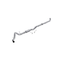 Load image into Gallery viewer, MBRP 01-04 Chevrolet 2500/3500 6.6L Duramax Aluminized Steel 4 Inch Downpipe Back Single Side Exit