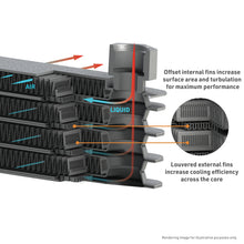 Load image into Gallery viewer, Mishimoto Universal 13-Row Stacked Plate Transmission Cooler