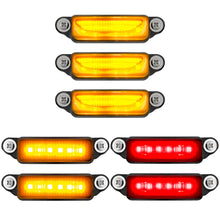Load image into Gallery viewer, Recon Dodge 21-25 RAM 1500 TRX 7-PC Fender &amp; Hood Light Kit Smoked Lens White or Amber LED Running Lights w/ Startup Light Sequence - Multiple Options