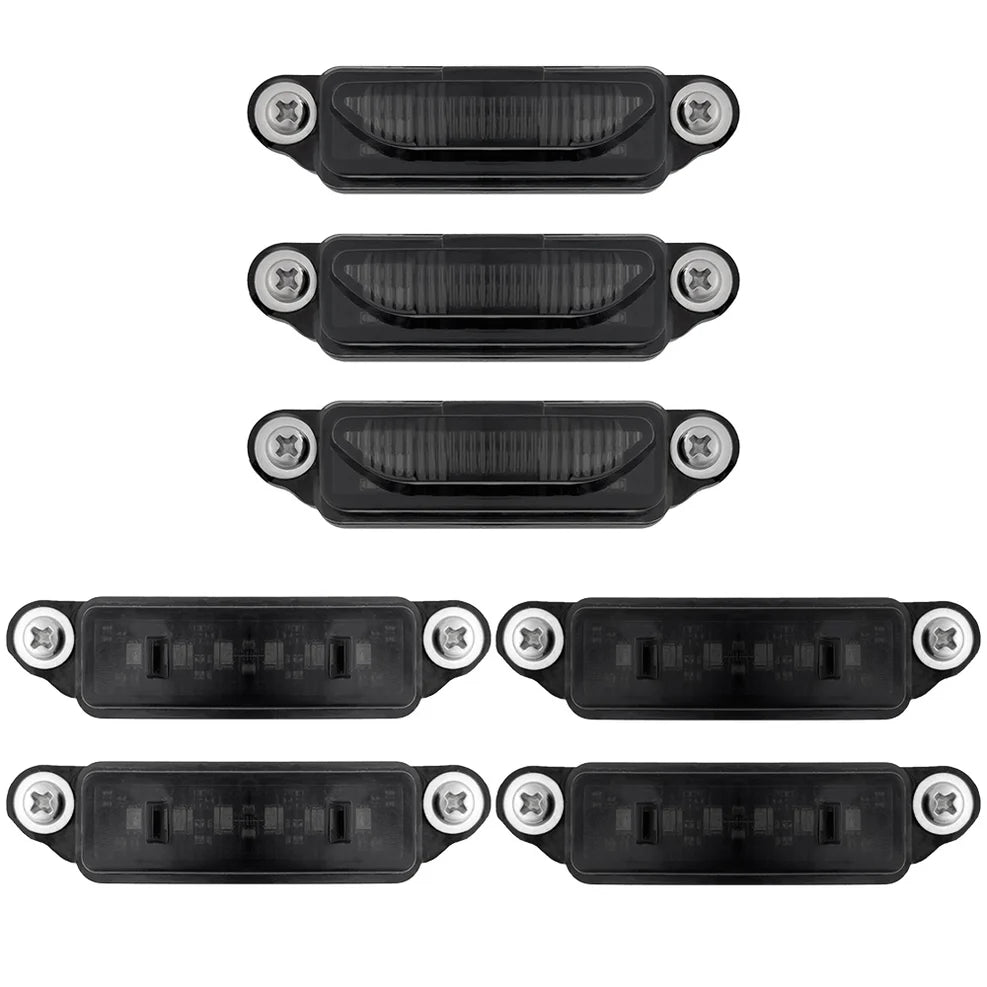 Recon Dodge 21-25 RAM 1500 TRX 7-PC Fender & Hood Light Kit Smoked Lens White LED Running Lights w/ Startup Light Sequence - Multiple Options