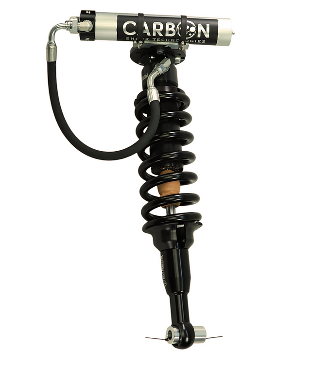 Carbon Shock Technologies  2021 to 2024 Ram 1500 TRX Stage 2 Package – 3.0 Front Coilover & 3.0 Rear 4-Tube Bypass