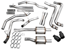 Load image into Gallery viewer, AWE 25+ RAM 1500 3.0TT 0FG Catback Touring Exhaust - Diamond Black Tips