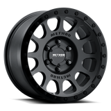 Method MR305 NV 18x9 18mm Offset 8x170 130.81mm CB Matte Black/Gloss Black Lip Wheel