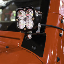 Load image into Gallery viewer, Baja Designs 07-18 Jeep Wrangler JK Squadron Pro Spot A-Pillar Kit LED Light Pods - White