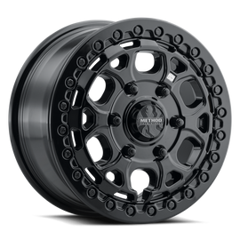 Method MR416 Beadlock 15x7 / 6x5.5 / 74mm Offset / 78.30mm Bore - Gloss Black Wheel