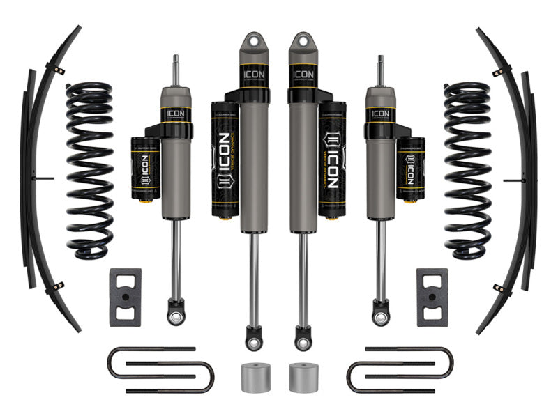 ICON 23 Ford F250/F350 Gas 2.5in Stage 2 Suspension System w/ Expansion Pack