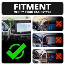 Load image into Gallery viewer, TRAXX™ - SLIM TRACK DASH BRACKET WITH DUAL MAGSAFE PHONE MOUNTS | TELESCOPING ARM | 2024-2026 FORD F-150 Raptor / Orange
