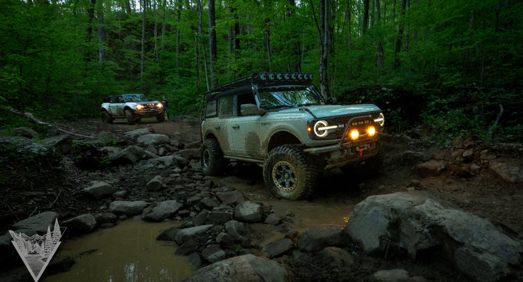 Hammer Built Ford Bronco Hidden Winch Mount