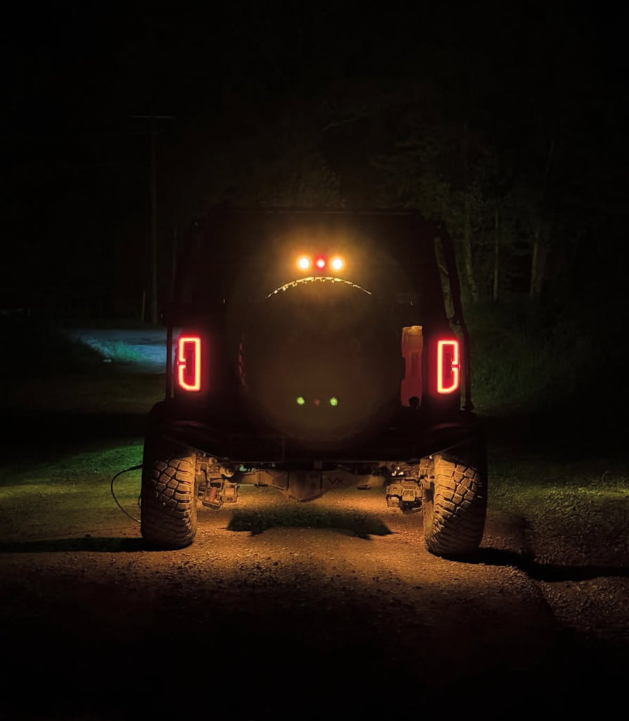Hammer Built Bronco Adjustable MultiFunction Third Brake Light