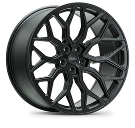 Vossen Hybrid Forged Series HF2 / Front Wheel / 19X9.5 ET +15 / Satin Black / 5X112BP / 66.6CB