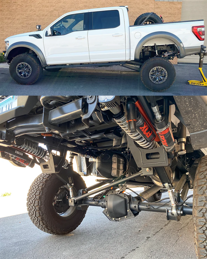 Foutz 2021-2024 GEN 3 RAPTOR LONG TRAVEL REAR CANTILEVER SUSPENSION KIT - includes rear Fox coil over and bump stops