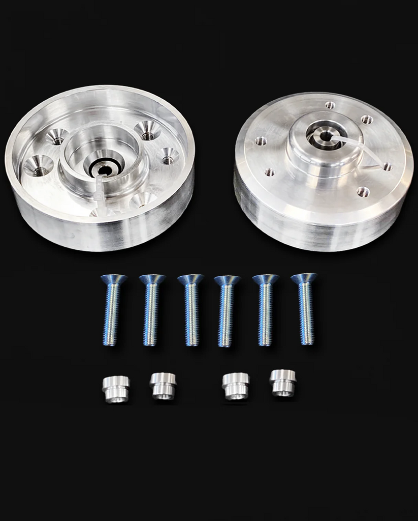 2022 + BRONCO RAPTOR - BILLET TOP HAT WITH 1 INCH LIFT FOR STOCK SHOCK - Fox Orange Anodized Finish 

FMI050103970140192