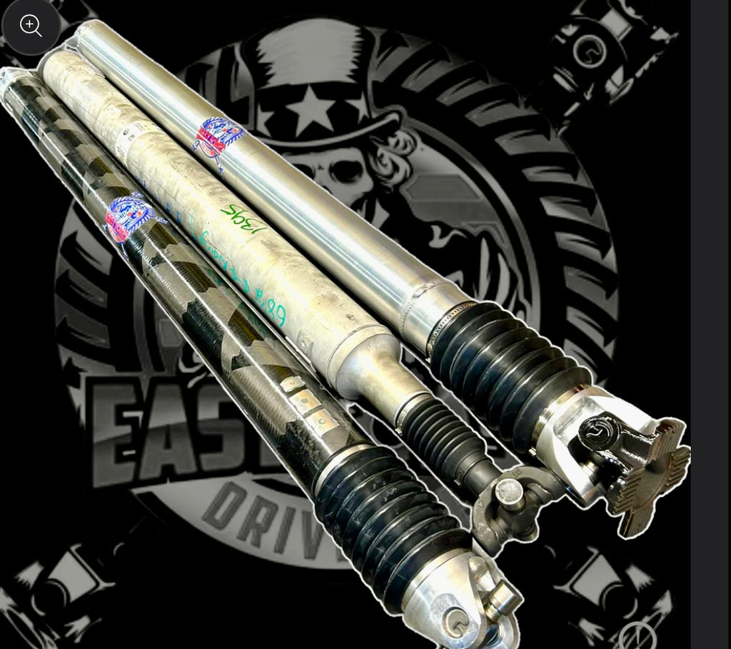 East Coast Drivelines / 4 INCH / 2021-2024 Ram 1500 TRX 6.2L S/C HD 4x.125" Aluminum Driveshaft