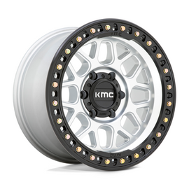 KMC GRS MACHINED W/ SATIN BLACK LIP