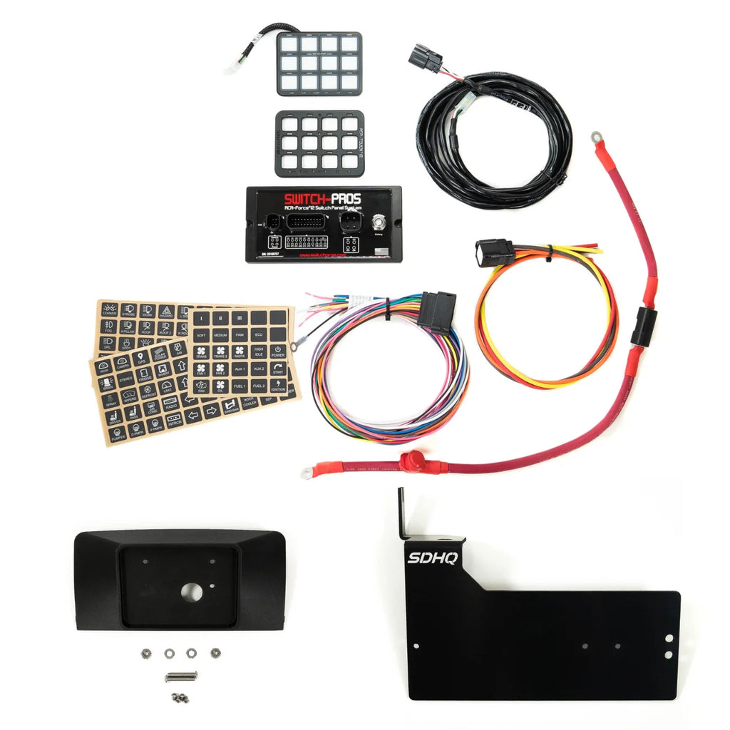 SDHQ 2019-2026 RAM 2500/3500 SDHQ BUILT COMPLETE SWITCH PROS MOUNTING KITS