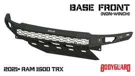 BODYGUARD BUMPER 2021-2024 RAM 1500 TRX - FREEDOM SERIES - BASE FRONT BUMPER (NON-WINCH) BARE METAL