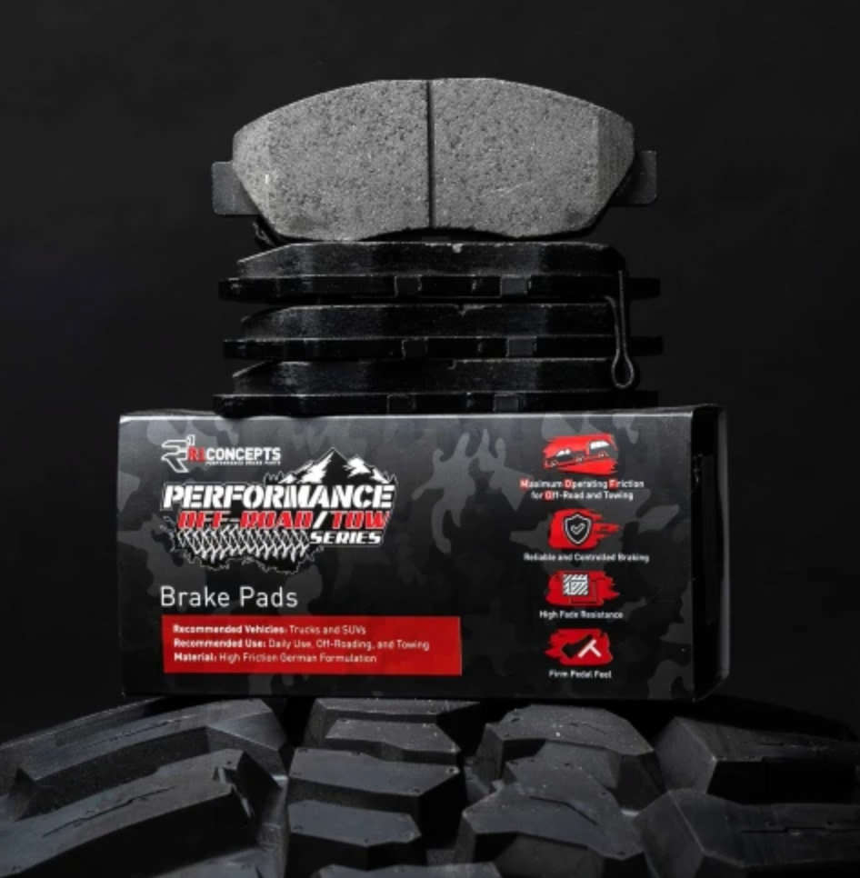 R1 Concepts Performance Off-Road & Tow Series Brake Pads 21-24 Ram TRX - Rear Pads