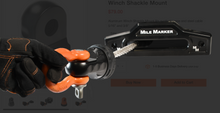 Load image into Gallery viewer, Mile Marker  Winch Shackle Mount