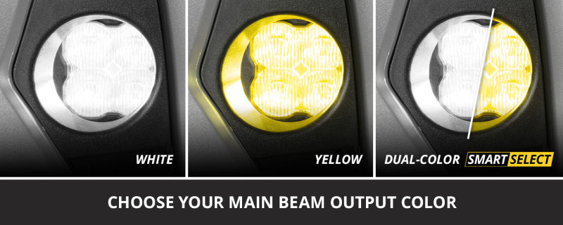 Diode Dynamics 07-20 Chevrolet Suburban/Avalanche/Silverado 1500-3500/HD/Tahoe SS3 LED Fog Light Kt