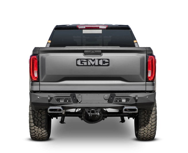 OPEN BOX (WILL CALL ONLY) ADD 2019-2021 Chevy/GMC 1500 Stealth Fighter Rear Bumper w/ Exhaust Tips