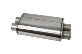 Corsa PRO-Series Tuned 304SS Muffler 3.0in Dual Inlet/Outlet - 22.25in OAL