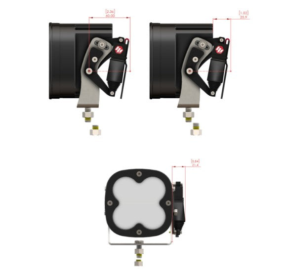 Baja Designs XL Standard Housing (Pro) Actuator Kit