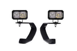 Diode Dynamics SSC2 LED Ditch Light Kit for 2010-2024 Toyota 4Runner Pro White Combo