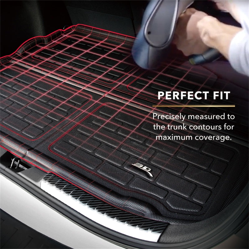 3D MAXpider 14-18 Jeep Cherokee Kagu Seatback Protector - Black (2pc)