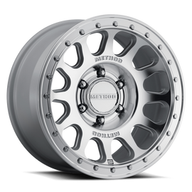 Method MR709 HD Bead Grip 17x 8.5in / ET0 / 6x5.5 BP / 106.25mm Bore - Machined Wheel