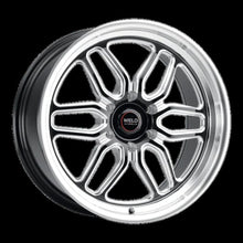 Load image into Gallery viewer, Weld Racing 17x10 Laguna 6 Drag 6x139.7 ET25 BS6.50 Gloss BLK MIL DIA 106.1