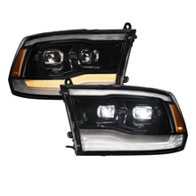 Load image into Gallery viewer, 2009-2018 Ram 1500/2500/3500 LED Projector Headlights (pair)