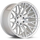 Vossen HFX-6 20x10 - 6x139.7 - ET-18 - Super Deep - 106.1 - Silver Polished Wheel