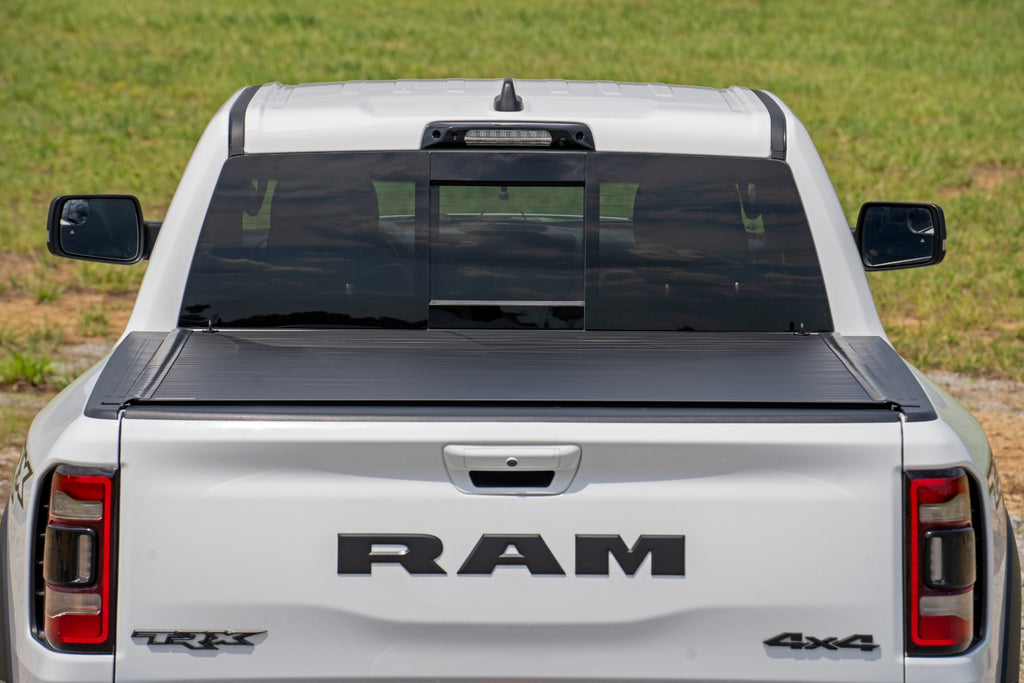 Rough Country Hard Roll Up Bed Cover 5'7" Bed - Ram 1500 DT (19-26) - 1500 TRX / RHO (21-24) (25-27)