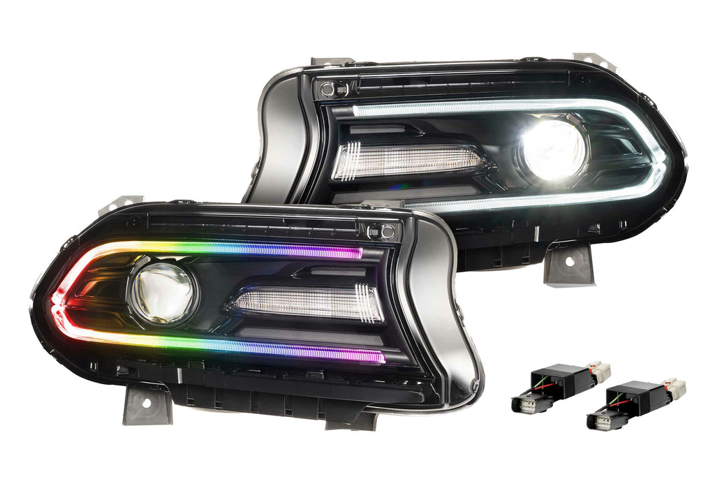 Morimoto XRGB LED Headlights: 15-23 Dodge Charger (Set)