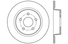 StopTech Sport Cross Drilled Brake Rotor - Rear Right