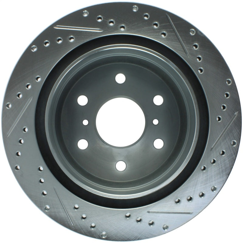 StopTech Select Sport 07-10 Chevrolet Avalanche 1500 Slotted & Drilled Right Rear Rotor