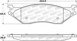 StopTech Street Brake Pads