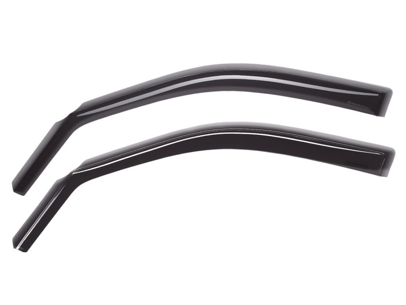 WeatherTech 07+ Chevrolet Avalanche Front Side Window Deflectors - Dark Smoke