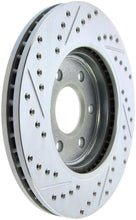 Load image into Gallery viewer, StopTech Select Sport 05-15 Nissan Xterra / 05-12 Pathfinder Slotted and Drilled Left Front Rotor