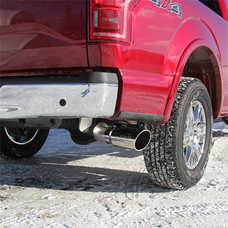 MBRP 2015 Ford F-150 2.7L / 3.5L EcoBoost 4in Cat Back Single Side T304 Exhaust System