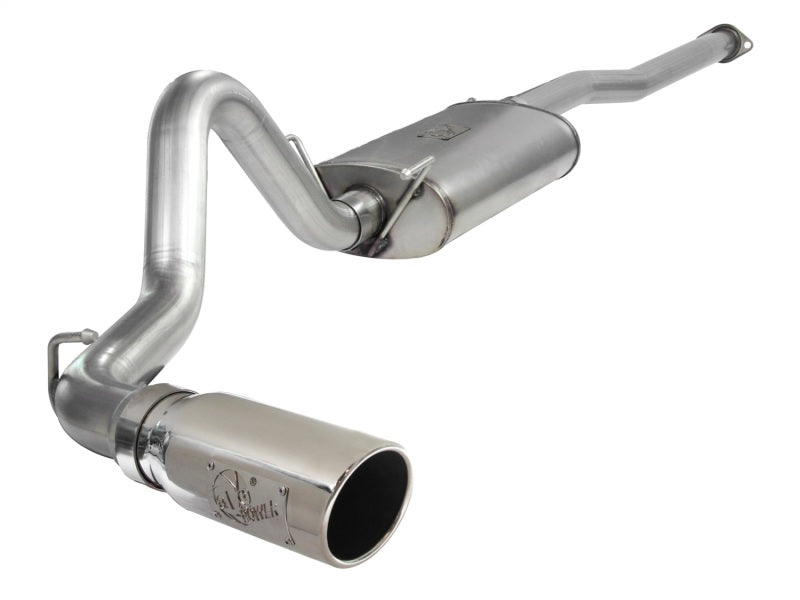 aFe MACHForce XP Exhausts Cat-Back SS-409 EXH CB Toyota Tacoma 05-13 V6-4.0L (Pol Tip)