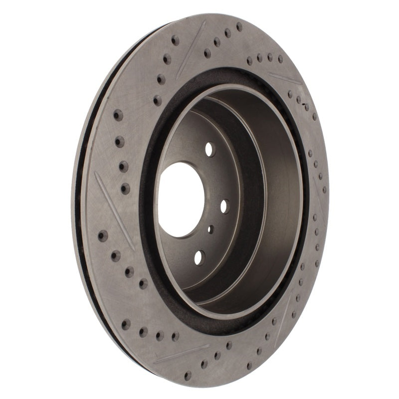 StopTech Select Sport 07-09 Chevrolet Avalanche 1500/07-09 Silverado Slotted/Drilled Left Rear Rotor