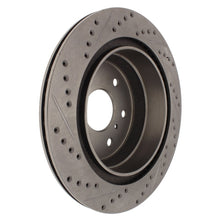 Load image into Gallery viewer, StopTech Select Sport 07-09 Chevrolet Avalanche 1500/07-09 Silverado Slotted/Drilled Left Rear Rotor