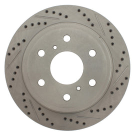 StopTech Select Sport 07-09 Chevrolet Avalanche 1500/07-09 Silverado Slotted/Drilled Left Rear Rotor