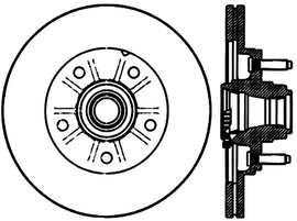 StopTech Sport Cryo Drilled & Slotted Rotor Right
