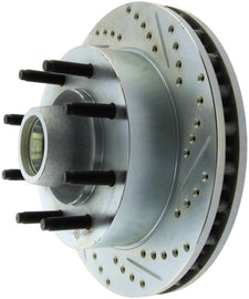 StopTech Select Sport Drilled & Slotted Rotor - Front Right